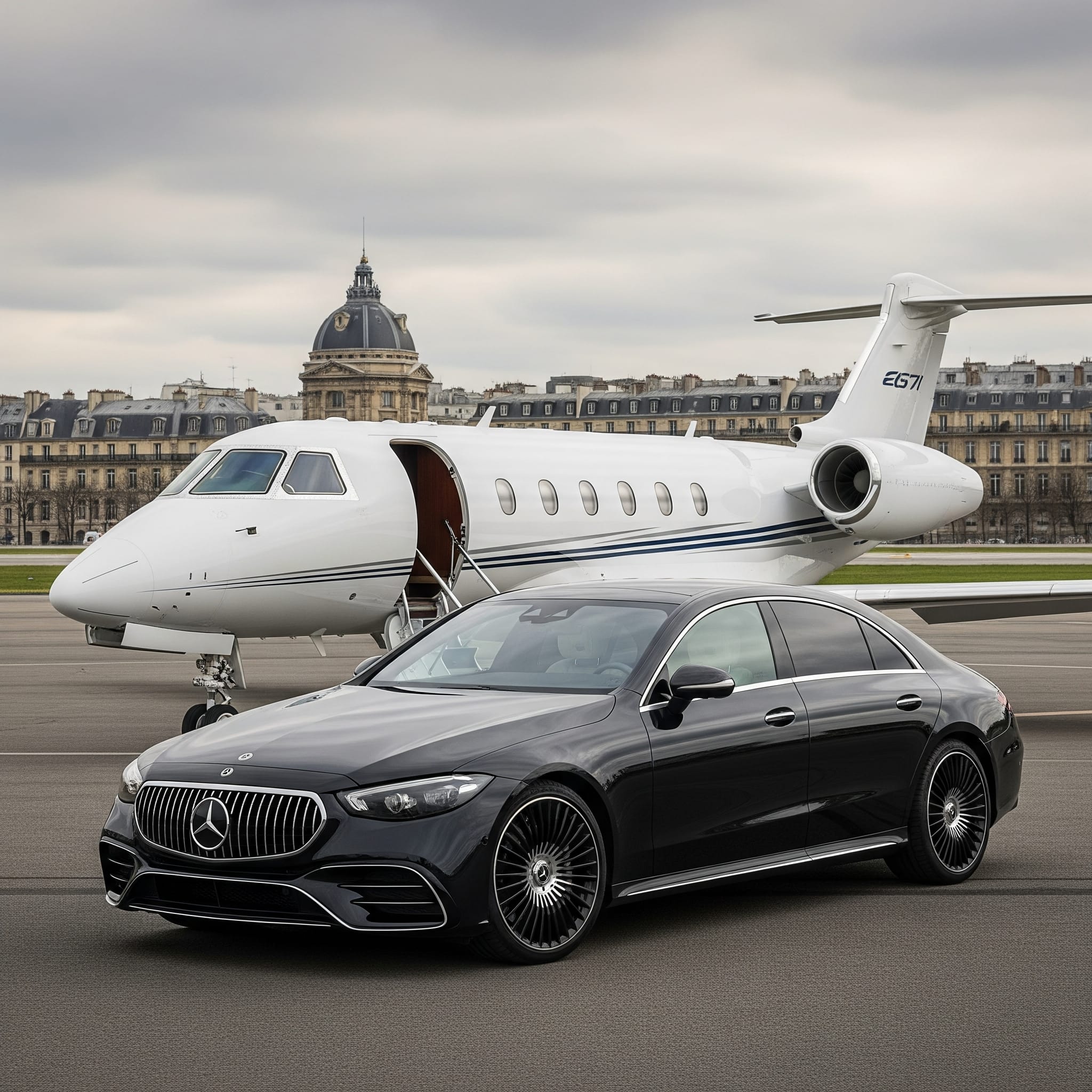 Private Jet Limos & Transfer Service in Paris, France