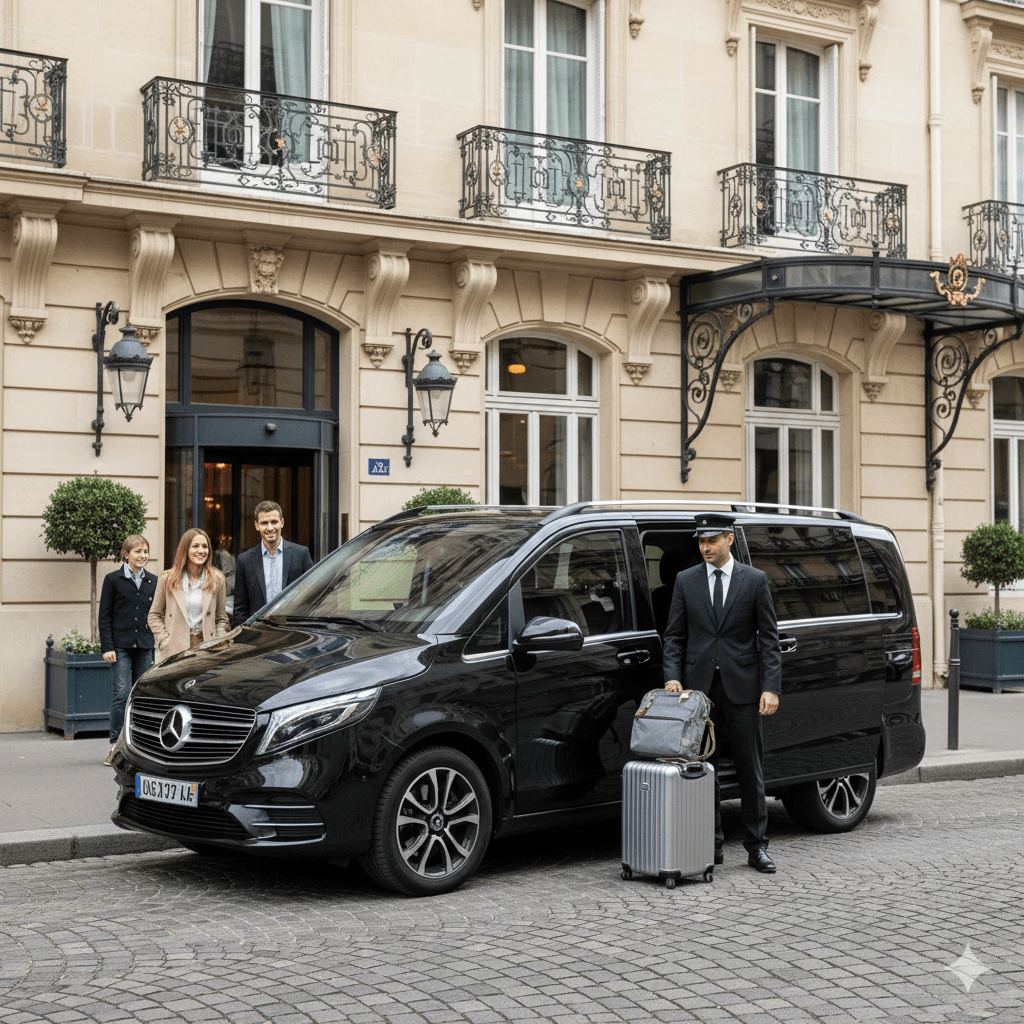 Charles de Gaulle Airport limo service in Paris