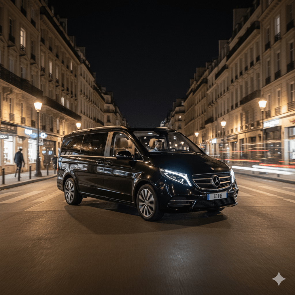 Executive black car and limo transportation in Marseille