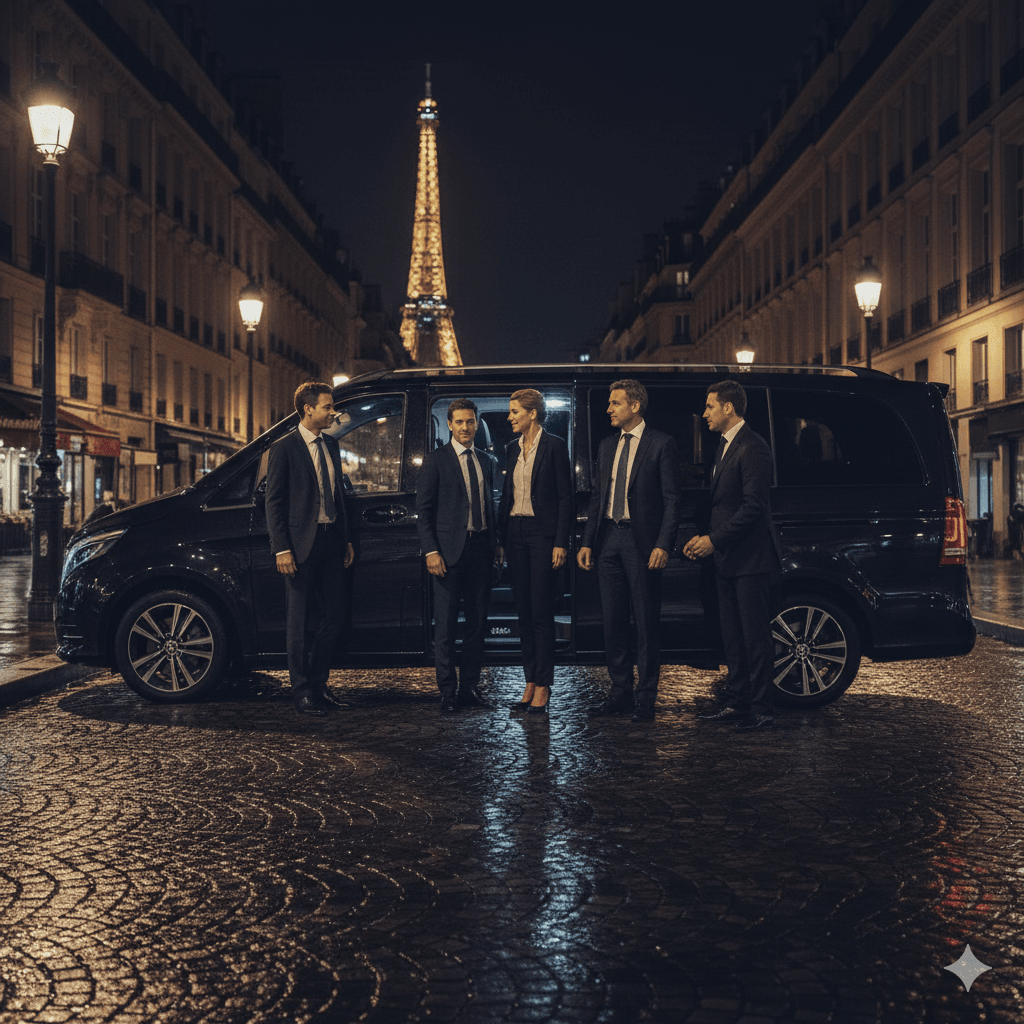Le Bourget Airport limo service in Paris