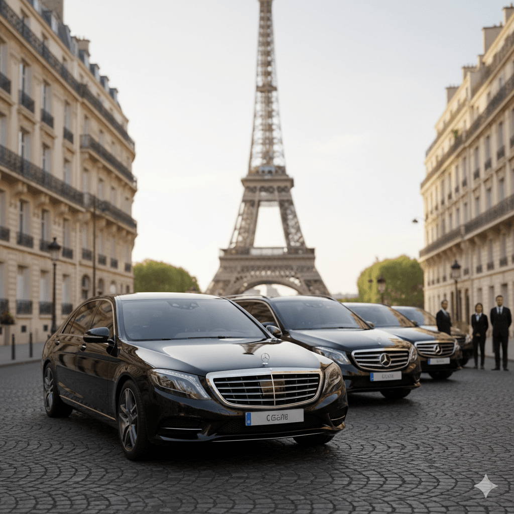 Private chauffeur airport transfer from Paris Orly Airport