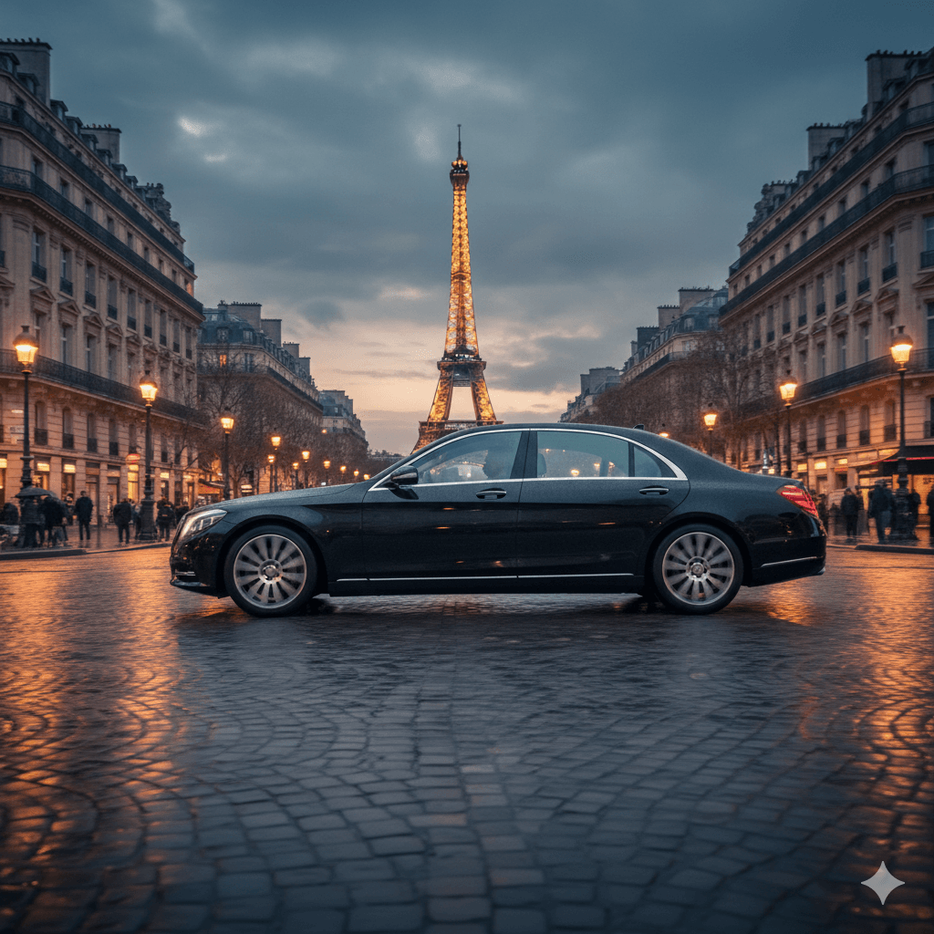 Professional chauffeur-driven transportation in Paris Professional chauffeur-driven transportation in Paris